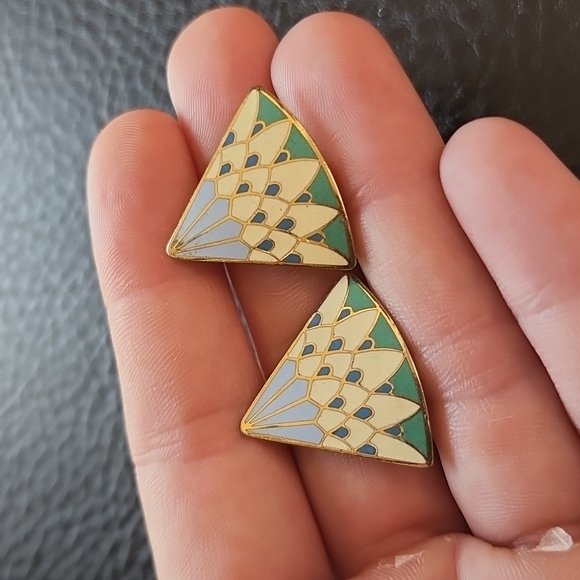 VTG Samuel Huang clip on earrings - Picture 3 of 8